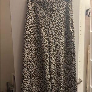 Leopard Print Women's Skirt